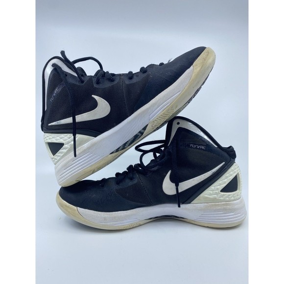 Size 7.5 - Nike Hyperdunk 2011 TB Black White - Picture 1 of 6